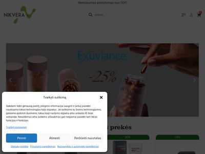 www.nikvera.lt/shop – Priemonės grožio industrijos