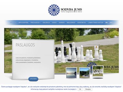 Sodybos nuoma  www.sodybajums.lt