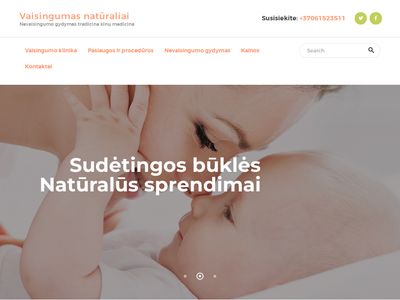 Natūralus vaisingumas – Vaisingumas natūraliai