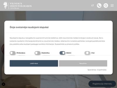 Pradžia – Vilniaus Odontologijos Centras  www.voc.lt