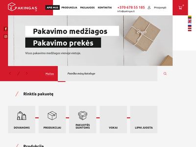 Pakavimo medžiagos | Spauda | Pakingas  pakingas.lt