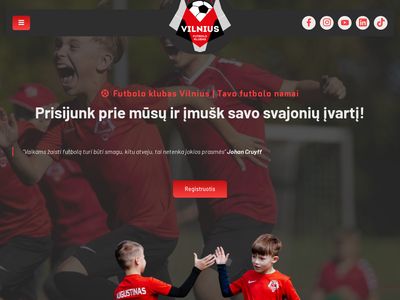 Futbolo klubas "Vilnius" – Geriausia vieta tobulėti | FK &