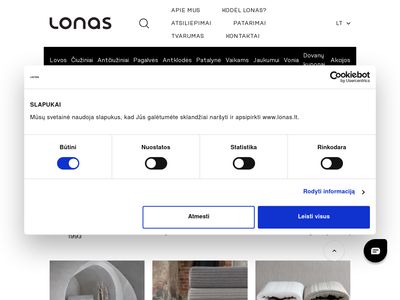 Čiužiniai, antčiužiniai, lovos – LONAS  www.lonas.lt