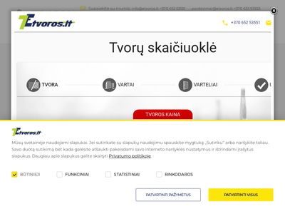 Tvorų gamyba ir prekyba tvoromis | etvoros.lt  etvoros.lt