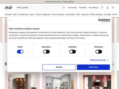 Kokybiški baldai internetu – deinava.lt  www.deinava.lt