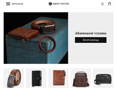 #1 Stilingi Vyriški Aksesuarai Internetu – MEN’S VECTOR