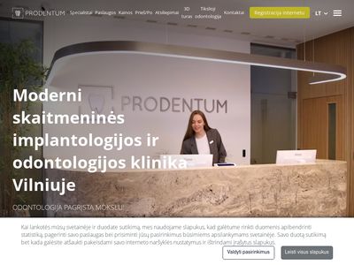 Odontologijos klinika Vilniuje | ProDentum  prodentum.lt
