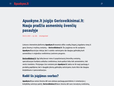 GeriSveikinimai.lt – Sveikinimai visoms progoms