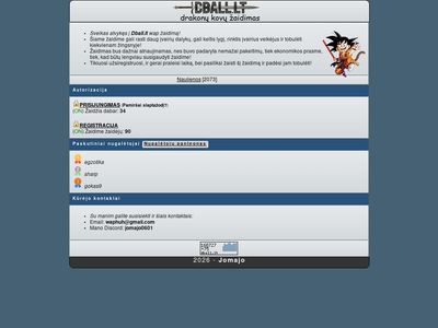Drakonu Kovos!  dball.lt