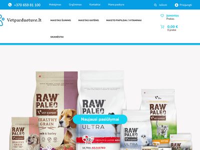 Veterinarijos Klinikos Parduotuvė Internete | Vilniuje |