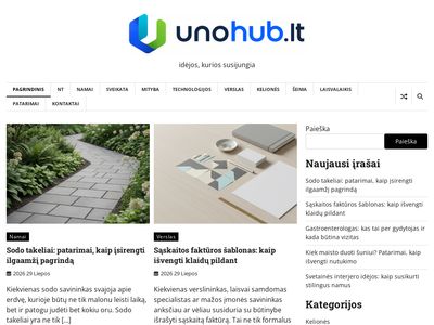 Visos nekilnojamojo turto paslaugos po vienu stogu – UNOHUB