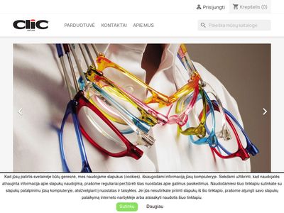 CliC Magnetiniai Akiniai  www.clic.lt