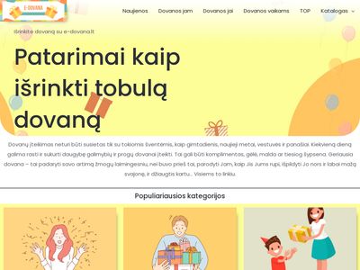 Edovana.lt | Dovanų idėjos jums ir jūsų šeimai