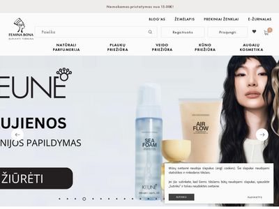 Feminabona24.com – Profesionali kosmetika plaukams ir kūnui