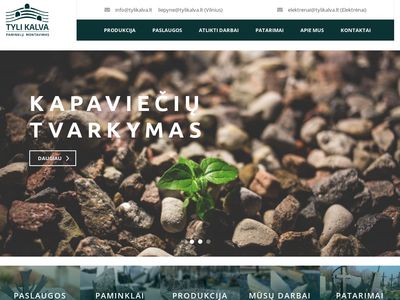 Kapų Tvarkymas |  Tyli Kalva  www.tylikalva.lt