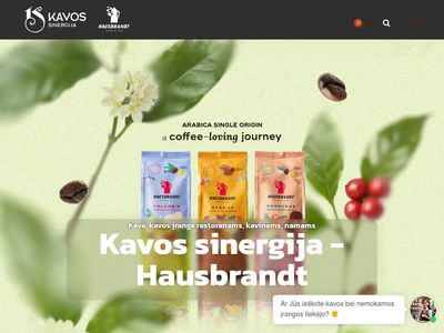 Hausbrandt Kavos Tiekėjai Lietuvoje | Kavinėms | Kavos Sinergija