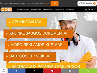 Coscrete UAB Darbu Sauga ir Aplinkosauga  www.dsa.lt