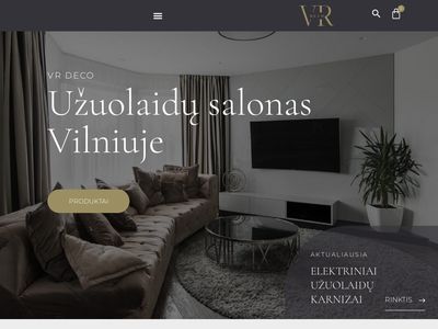 Užuolaidos – Vrdeco  www.vrdeco.lt