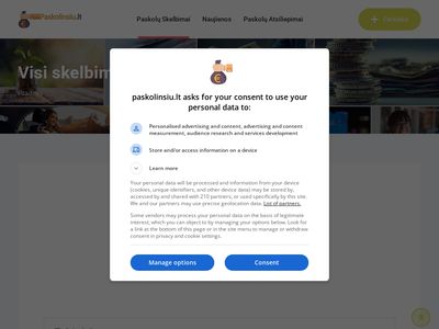 Greita paskola ir kreditai | Akcija  www.paskolinsiu.lt