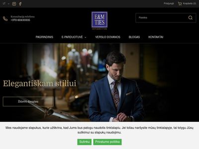 E&M TIES  www.emties.lt