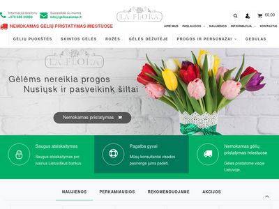 Gėlės į Namus – Užsakant Internetu | GeliuSalonas.lt