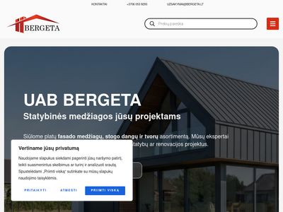 UAB "Bergeta" | Patikimas statybų partneris