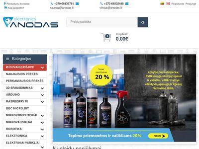 Elektronikos prekės – Anodas.lt  anodas.lt