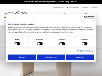 Baldai Vilniuje, Kaune, tavo mieste | Pirk baldus internetu – Accanto