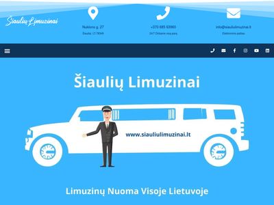 Limuzinu nuoma Siauliai Hummer Lincoln Vestuvems   www.limuzinhummer.