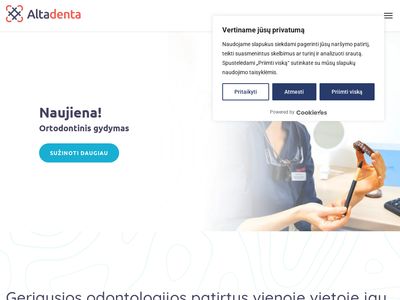Odontologijos klinika Kaune "Altadenta" | Visos odontologin