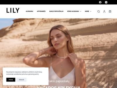 Papuošalai internetu Jums! | Lilypapuosalai.lt  www.lilypapuosalai.lt