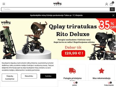 Vaikų bazė – prekės vaikams internetu. – Vaiku baz