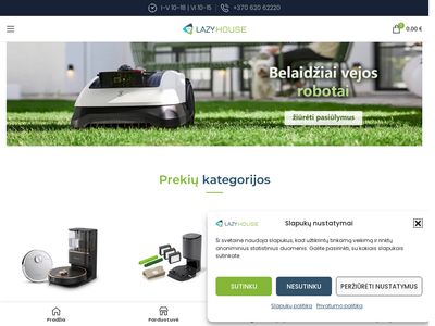 Pagrindinis – Lazy House robotics  lazyhouse.lt