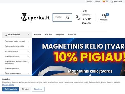 iperku.LT – Geros prekės už prieinamą kainą. Elektroninė