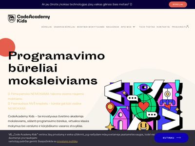 Būreliai vaikams | užsiemimai vaikams ir paaugliams Vilniuje
