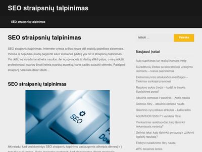 Addarticle.lt | Nemokamas SEO straipsnių katalogas | SEO