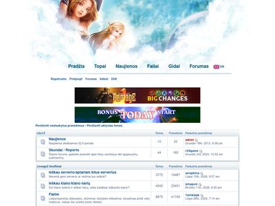 L2J.LT Forumas – Lietuvos Lineage Interneto svetainė (l2j C3 C4 C5 C6
