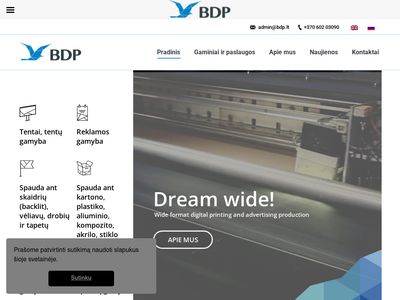 Baltic Digital Printing  www.bdp.lt