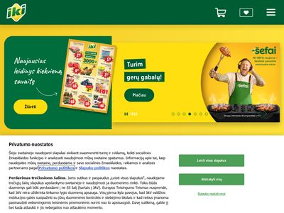 Titulinis | IKI – Mes visi mylim maistą  www.iki.lt