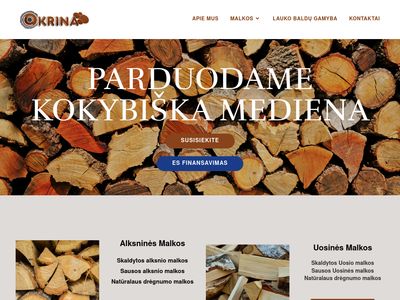 Okrina – Sausos malkos Kaune | Malkos, Lentpūvė  okrina.lt