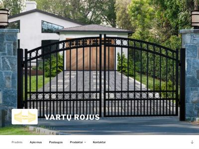 Vartų rojus – vartų automatika, kiemo vartai, vartų pulteliai