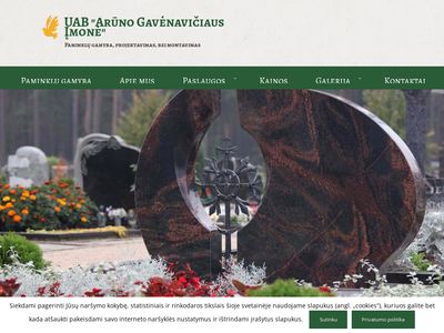 UAB „Arūno Gavėnavičiaus Įmonė“  svedasupaminklai.lt