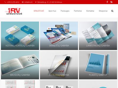 Pradžia &raquo; IRV SPAUSTUVĖ  www.irv.lt