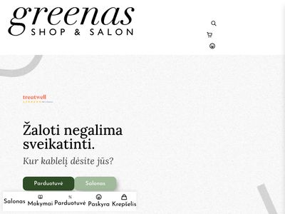 Plaukų kirpimas, proginės šukuosenos Greenas salonas Vilniuje