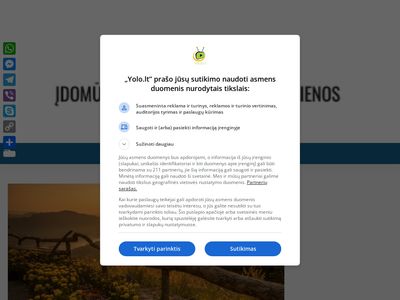 Yolo.lt – Geros nuotaikos atributas!  www.yolo.lt