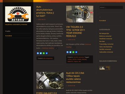 Autovis | kokybiškas automobilių remontas  autovis.lt