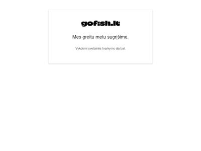 gofish.lt | Žūklės reikmenys internetu  gofish.lt