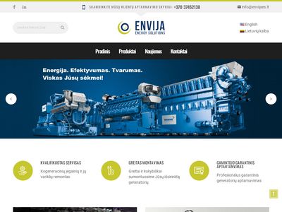 Kogeneracinės jėgainės | Envija.lt  www.envija.lt