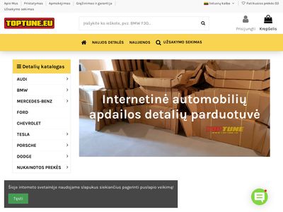 == Tuning | Tiuningo dalys | Tiuningas | TopTune.eu