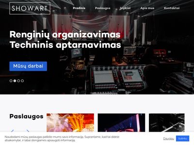 Renginių organizavimas | Showart  showart.lt